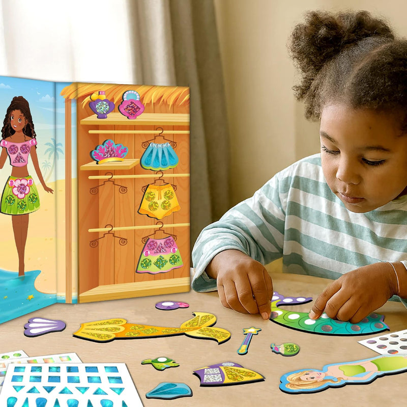 Imagimake DIY Magnetic Dress-Up Mermaid