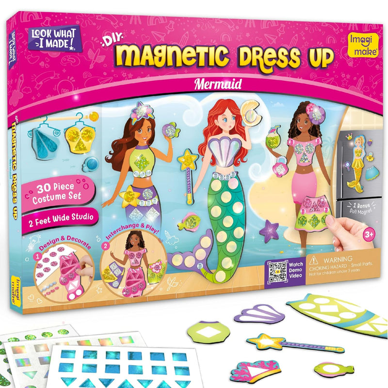 Imagimake DIY Magnetic Dress-Up Mermaid