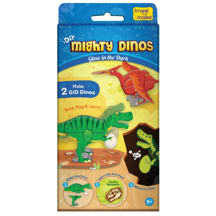 Imagimake DIY Mighty Dinos-Arts & Crafts-Imagimake-Toycra