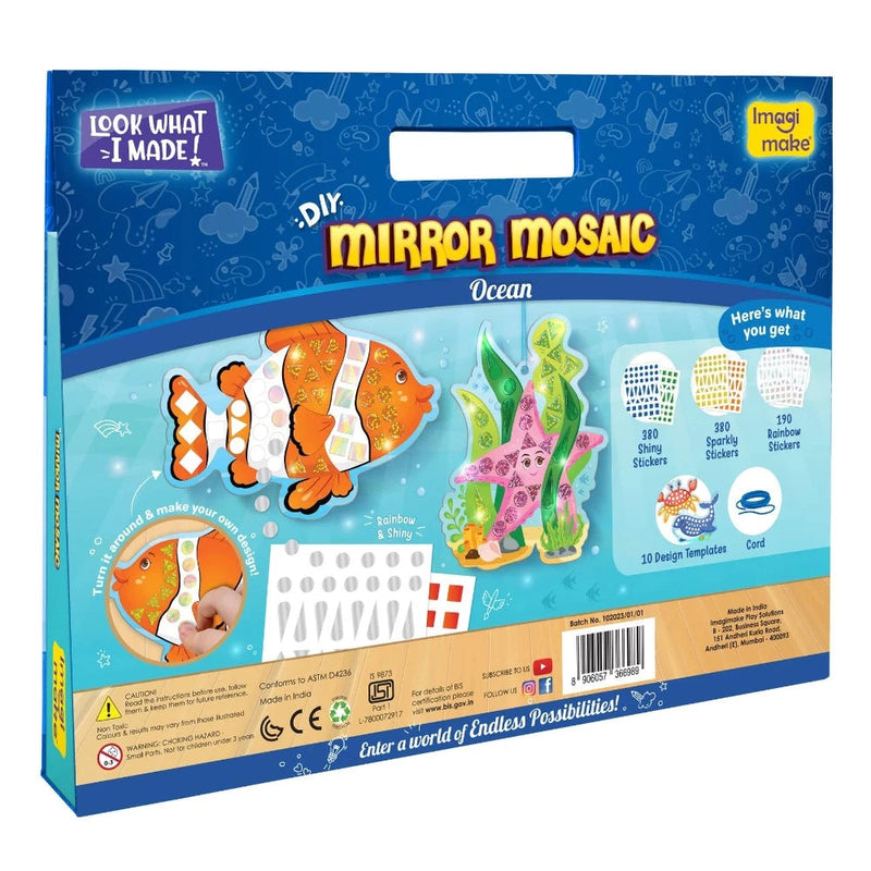 Imagimake DIY Mirror Mosaic Craft kit