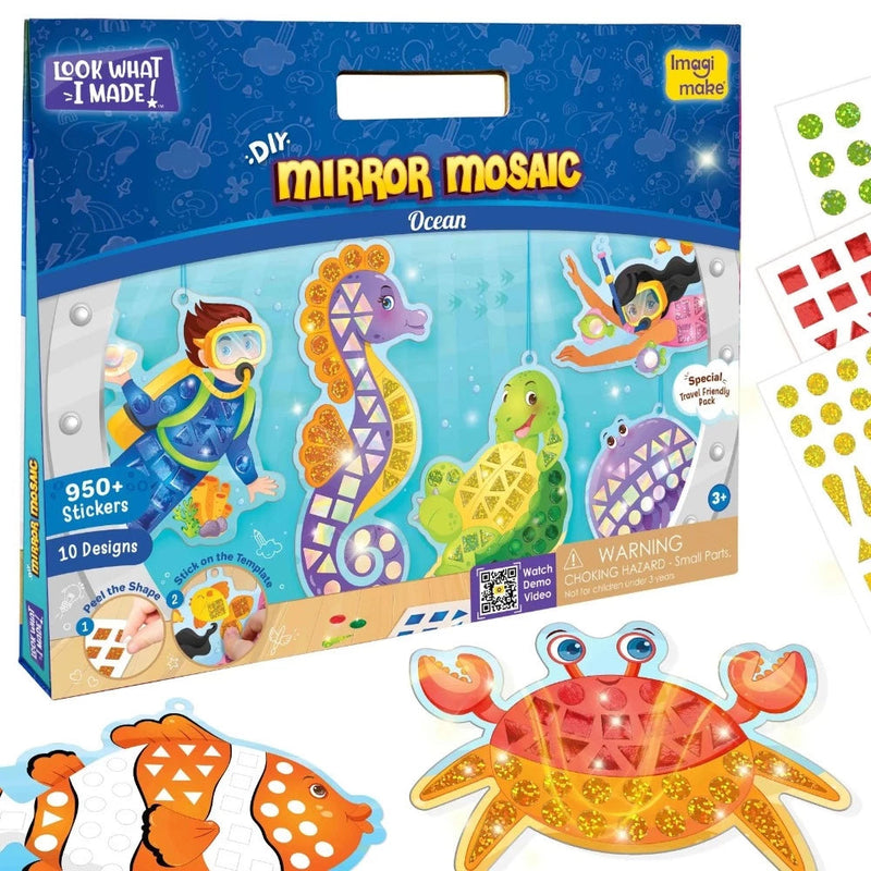 Imagimake DIY Mirror Mosaic Craft kit