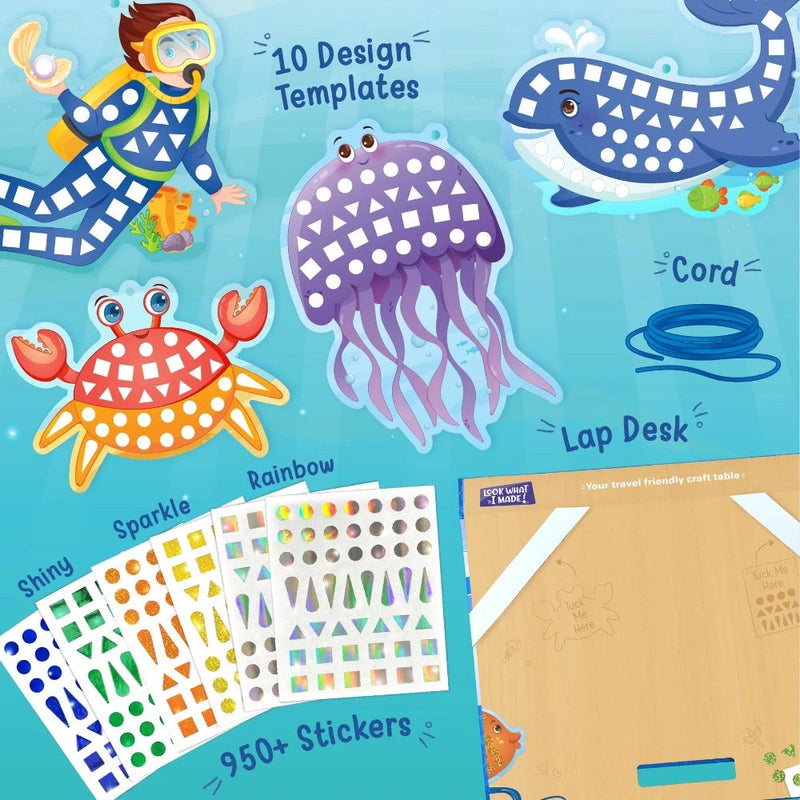 Imagimake DIY Mirror Mosaic Craft kit