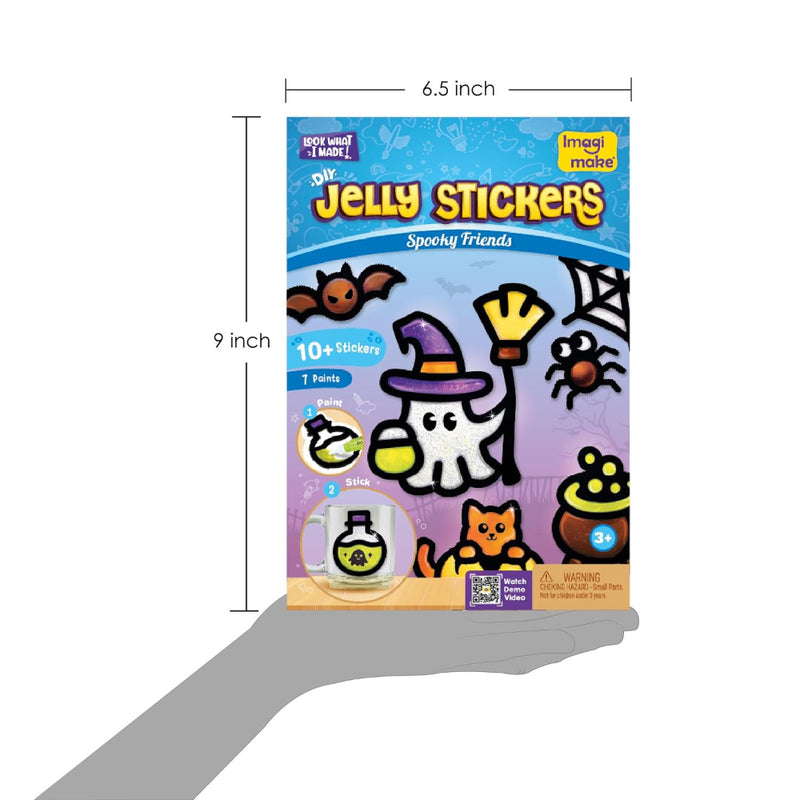 Imagimake DIY Spooky Friends Jelly Sticker