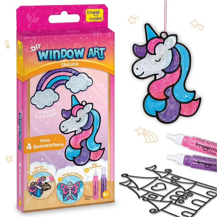 Imagimake DIY Window Art | Glass Painting Kit-Arts & Crafts-Imagimake-Toycra