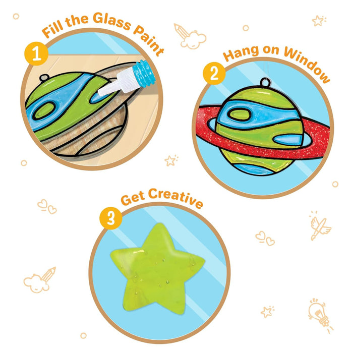 Imagimake DIY Window Art | Glass Painting Kit-Arts & Crafts-Imagimake-Toycra