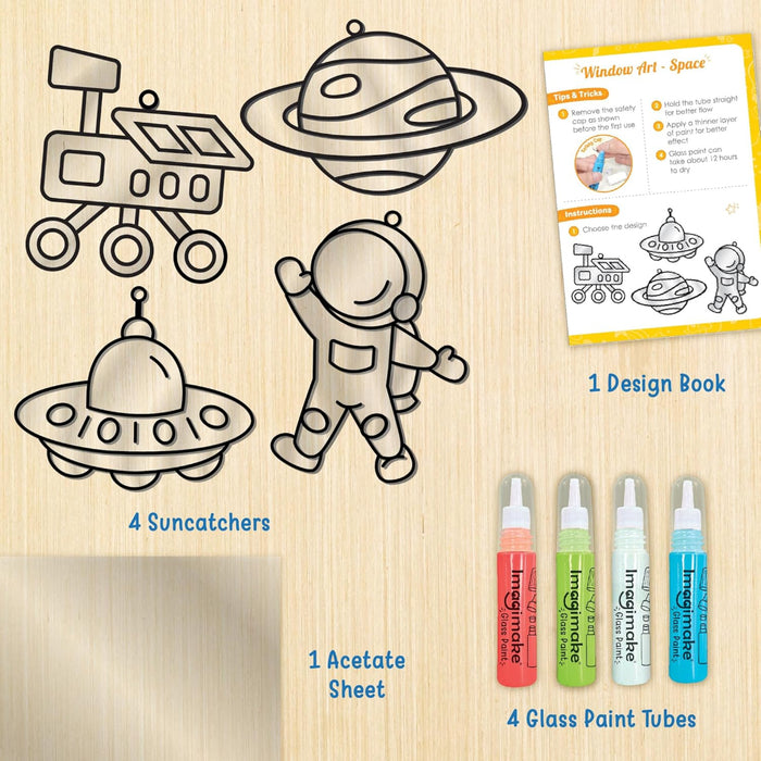 Imagimake DIY Window Art | Glass Painting Kit-Arts & Crafts-Imagimake-Toycra