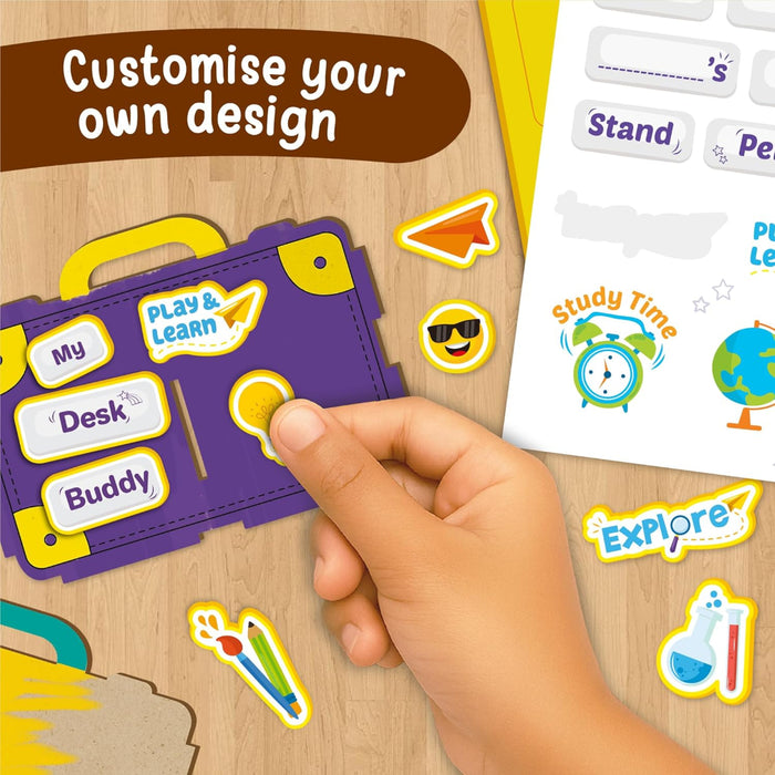 Imagimake DIY Wood Art Pen Stand-Arts & Crafts-Imagimake-Toycra