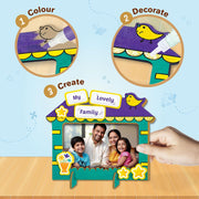 Imagimake DIY Wood Art Photo Frame