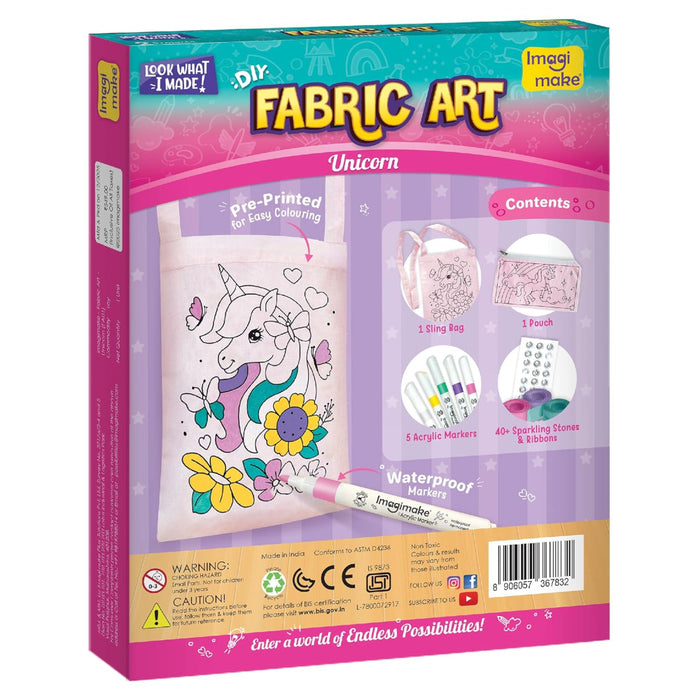 Imagimake Fabric Art – Unicorn