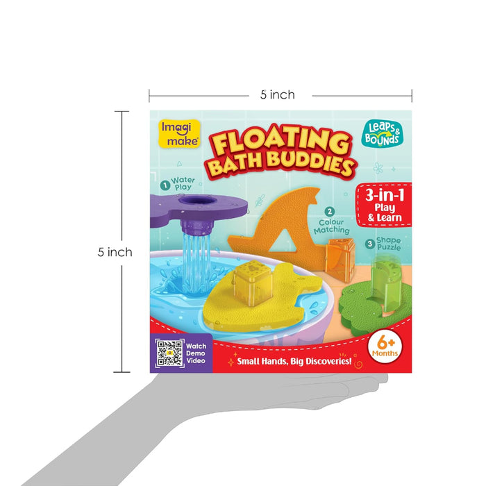 Imagimake Floating Bath Buddies-Bath Toys-Imagimake-Toycra