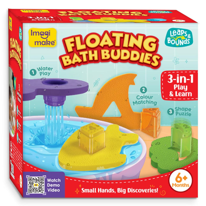 Imagimake Floating Bath Buddies-Bath Toys-Imagimake-Toycra