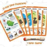 Imagimake Kids Mapology India Flash Cards