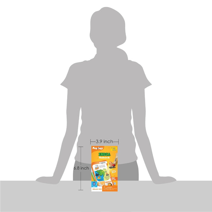 Imagimake Kids Mapology India Flash Cards-Kids Games-Imagimake-Toycra