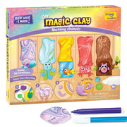 Imagimake Magic Clay Marbling Animals Craft Kit