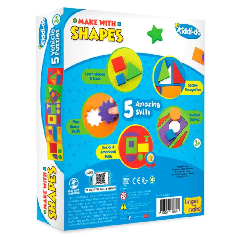 Imagimake Make with Shapes - Vehicles