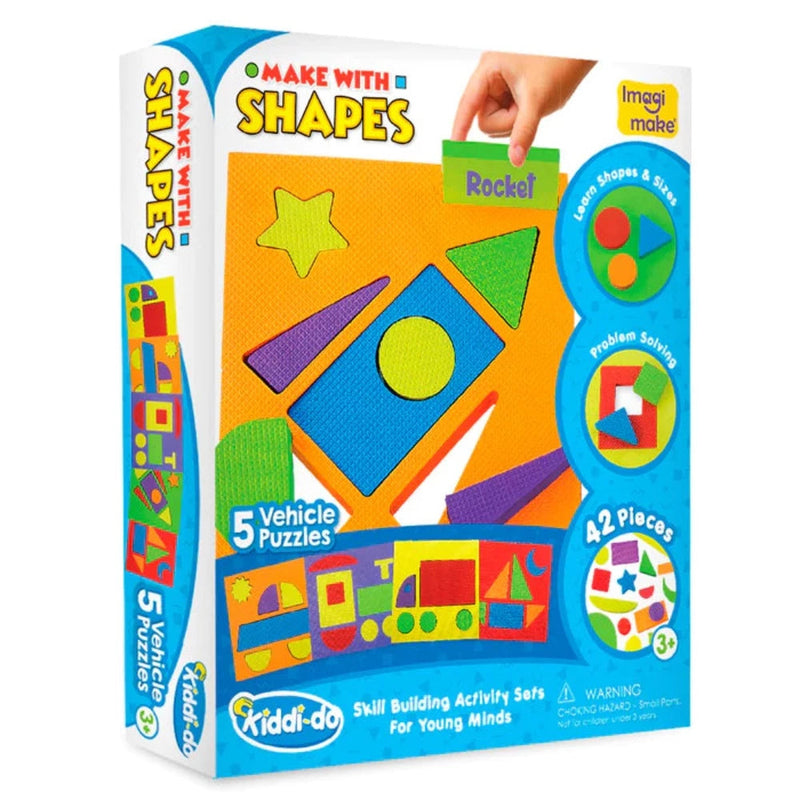 Imagimake Make with Shapes - Vehicles
