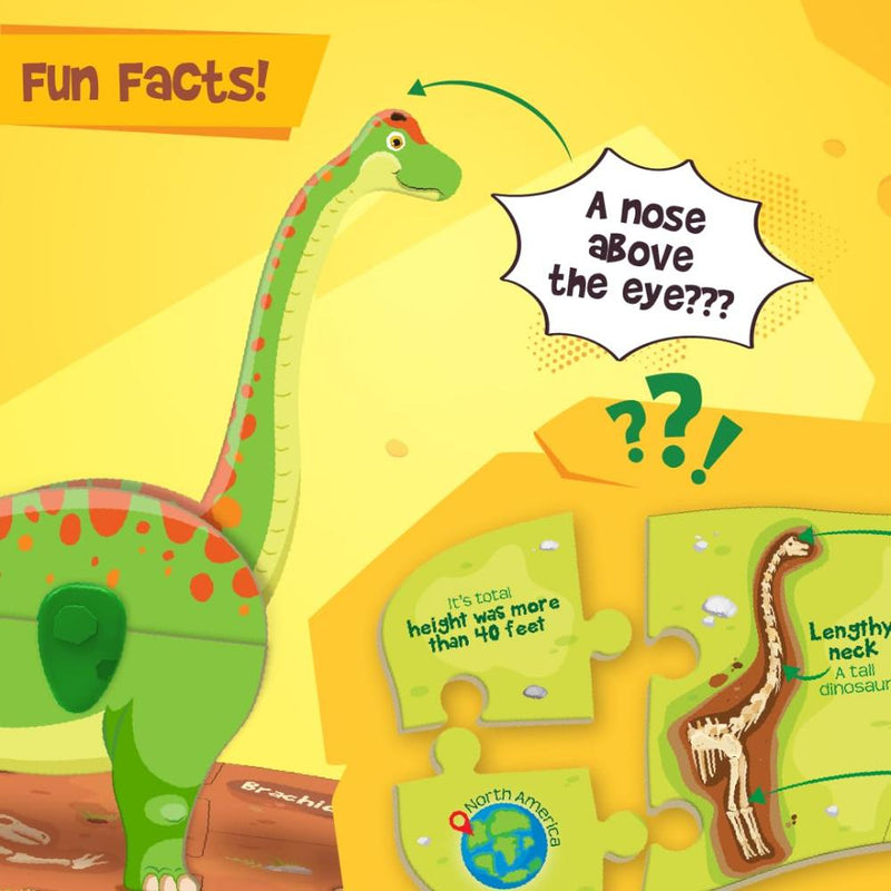 Imagimake Mapology Glow In The Dark Dinos & Egg - Set Of 3 Eggs
