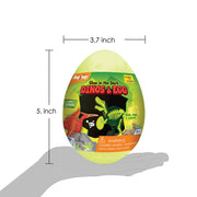 Imagimake Mapology Glow in The Dark Dinosaur Figure Set & Egg