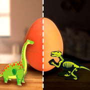 Imagimake Mapology Glow in The Dark Dinosaur Figure Set & Egg
