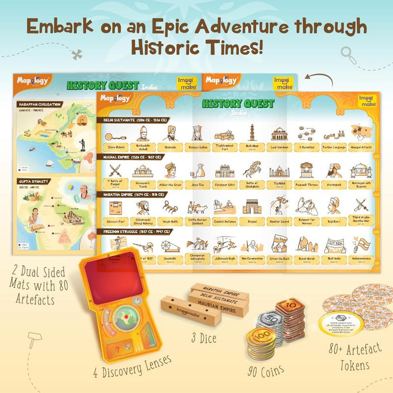 Imagimake Mapology History Quest India