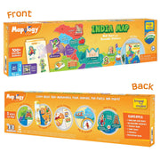 Imagimake Mapology India Map with Reusable Stickers