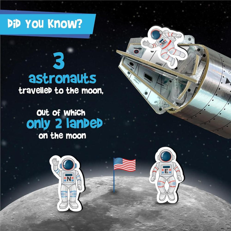 Imagimake Mapology Man's Journey To Moon Apollo - 11