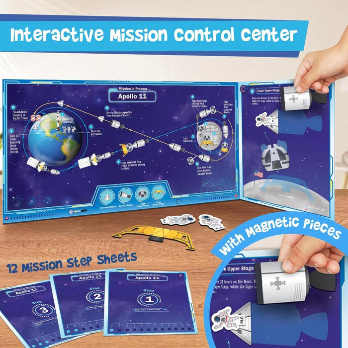 Imagimake Mapology Man's Journey To Moon Apollo - 11-Learning & Education-Imagimake-Toycra