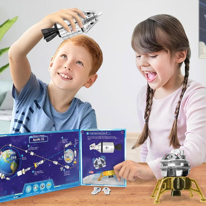 Imagimake Mapology Man's Journey To Moon Apollo - 11-Learning & Education-Imagimake-Toycra