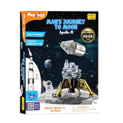 Imagimake Mapology Man's Journey To Moon Apollo - 11