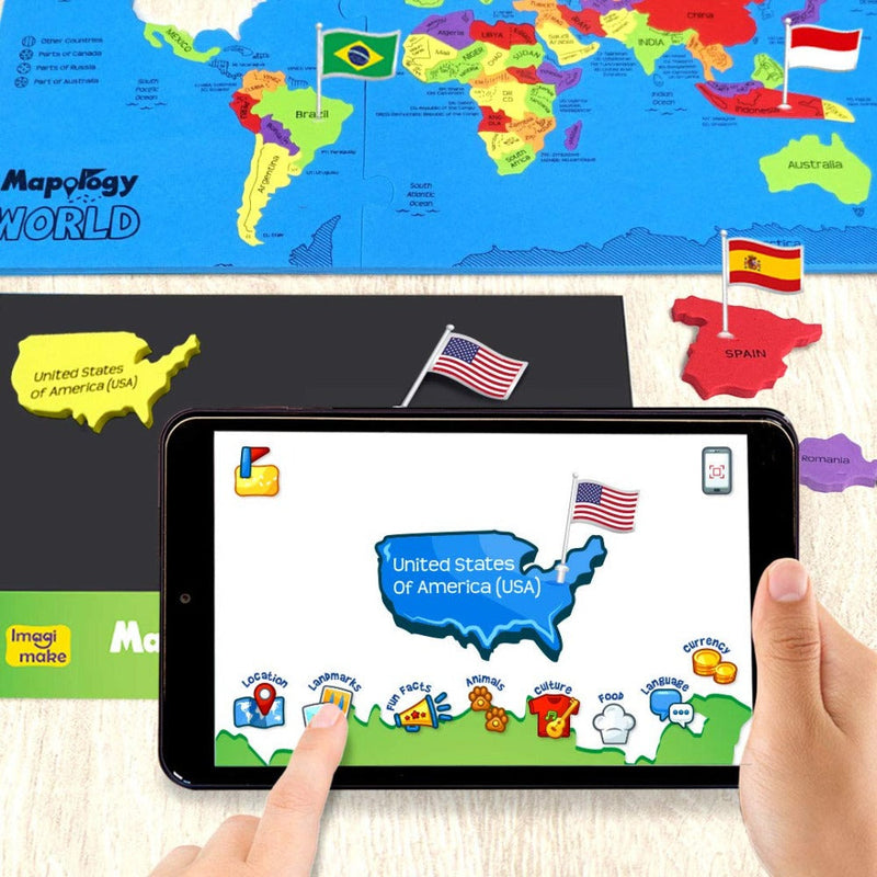 Imagimake Mapology World AR