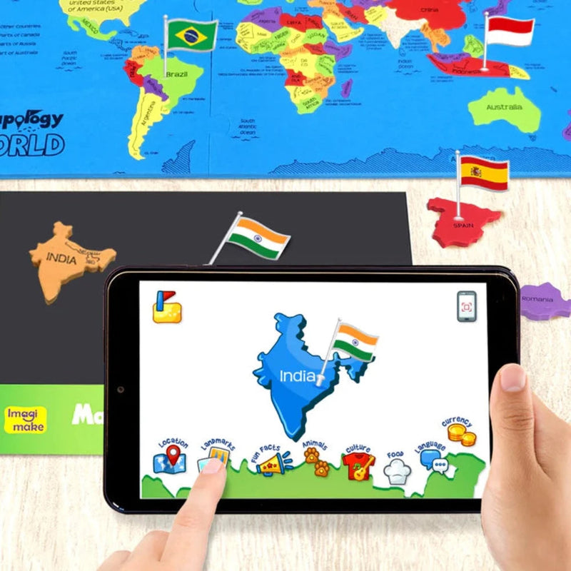 Imagimake Mapology World AR