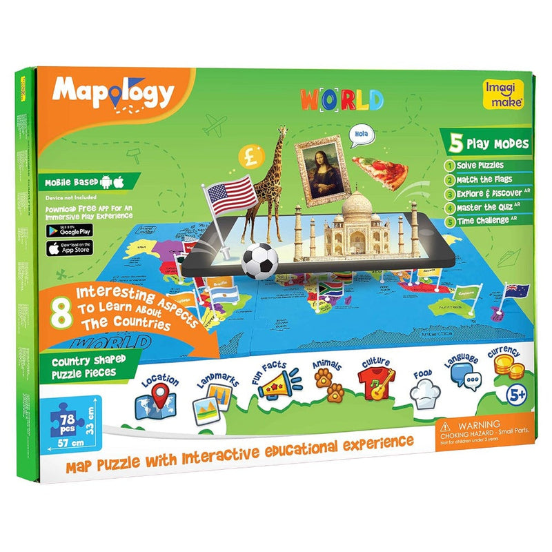 Imagimake Mapology World AR