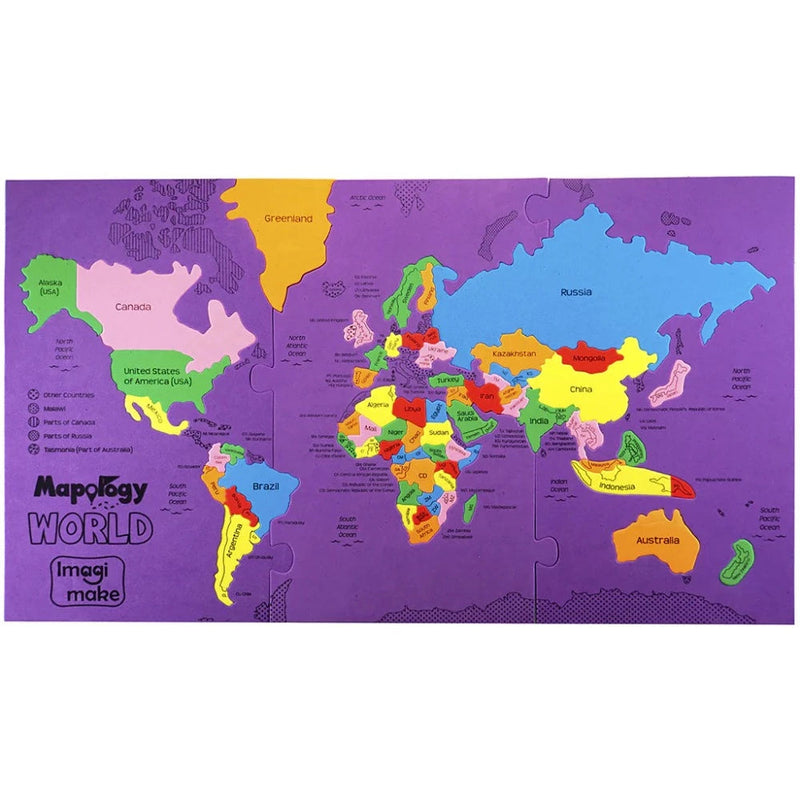 Imagimake Mapology: World
