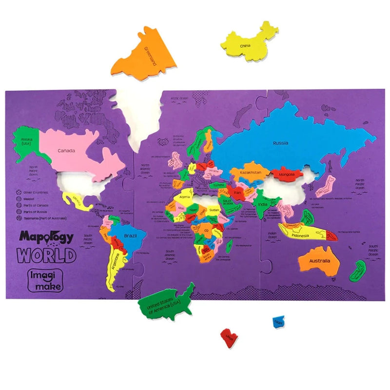Imagimake Mapology: World