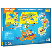 Imagimake Mapology World With Flags & Flashcards With 1 Monument Set