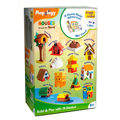 Imagimake Mapology Worldwide Houses-Learning & Education-Imagimake-Toycra