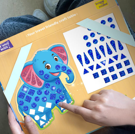 Imagimake Mirror Mosaic : Animals & Birds-Kids Games-Imagimake-Toycra