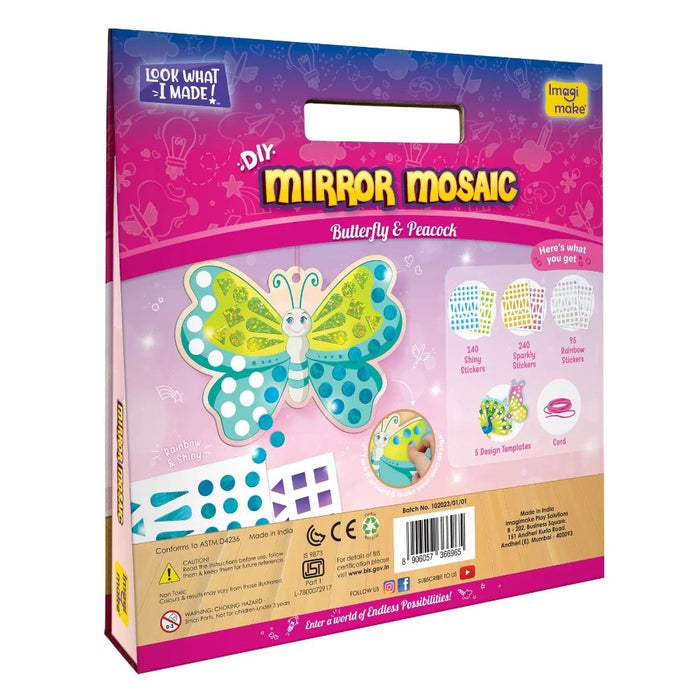 Imagimake Mirror Mosaic-Arts & Crafts-Imagimake-Toycra
