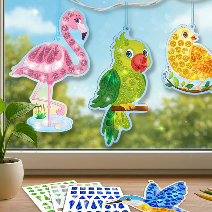 Imagimake Mirror Mosaic : Birds-Arts & Crafts-Imagimake-Toycra