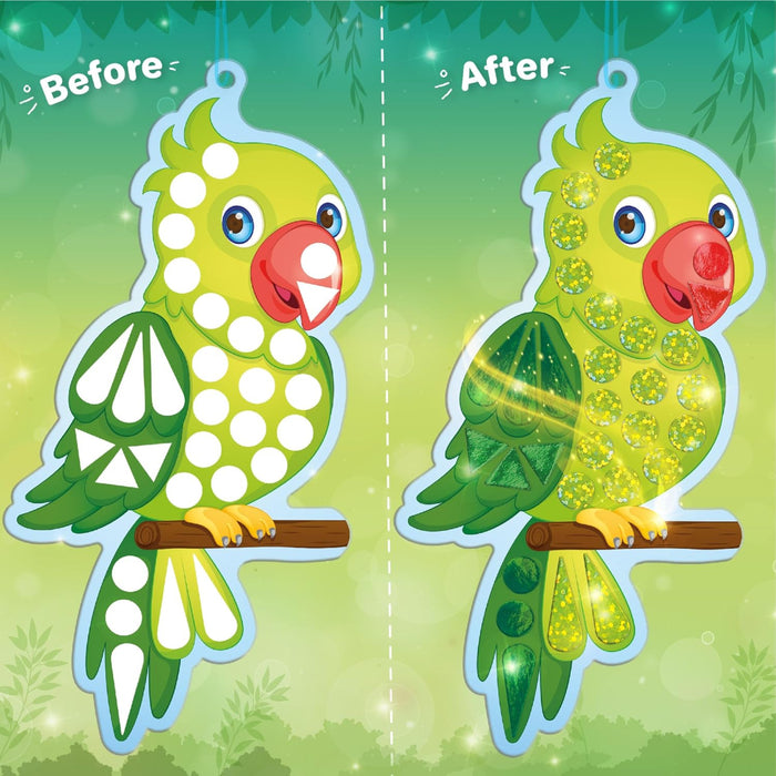 Imagimake Mirror Mosaic : Birds-Arts & Crafts-Imagimake-Toycra