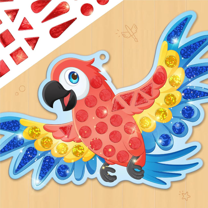 Imagimake Mirror Mosaic : Birds-Arts & Crafts-Imagimake-Toycra