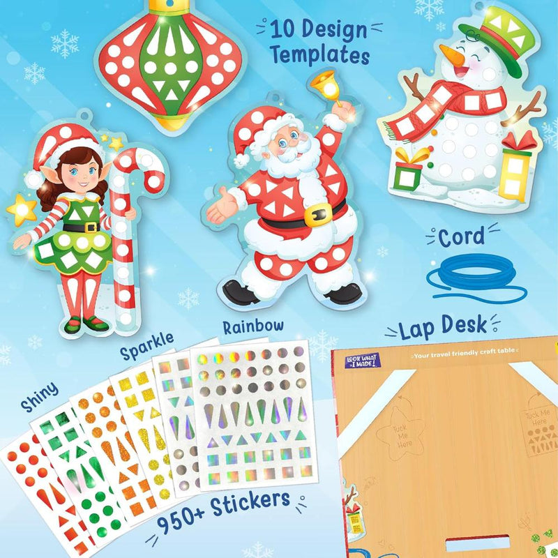 Imagimake Mirror Mosaic : Christmas Ornaments