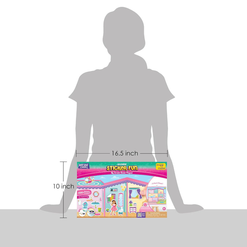 Imagimake My Dream House DIY Sticker Playset
