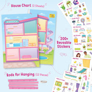Imagimake My Dream House DIY Sticker Playset