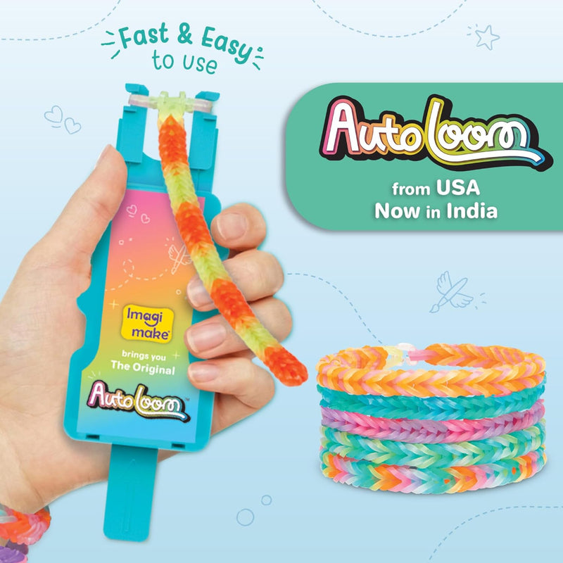 Imagimake Rainbow Loom Glow in the Dark Kit-Arts & Crafts-Imagimake-Toycra