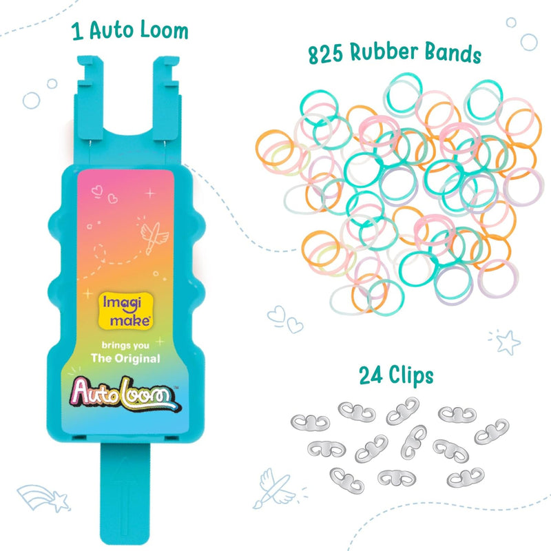 Imagimake Rainbow Loom Glow in the Dark Kit-Arts & Crafts-Imagimake-Toycra