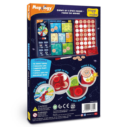 Imagimake Rescue Quest–Animals-Kids Games-Imagimake-Toycra