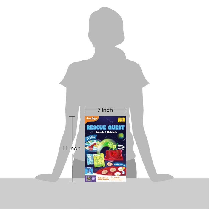 Imagimake Rescue Quest–Animals-Kids Games-Imagimake-Toycra