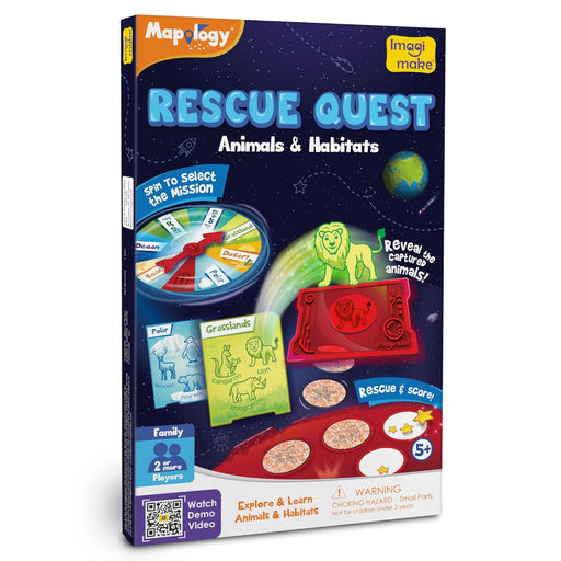 Imagimake Rescue Quest–Animals-Kids Games-Imagimake-Toycra