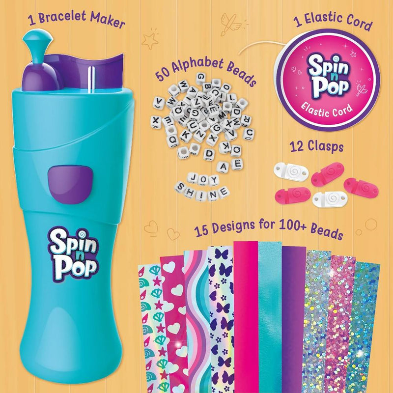Imagimake Spin n Pop DIY Bracelet Making Kit -Small